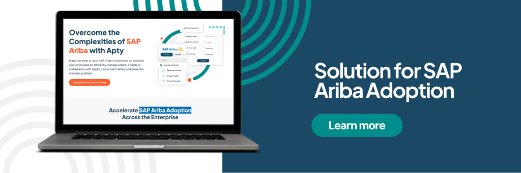 Solution for SAP Ariba Adoption